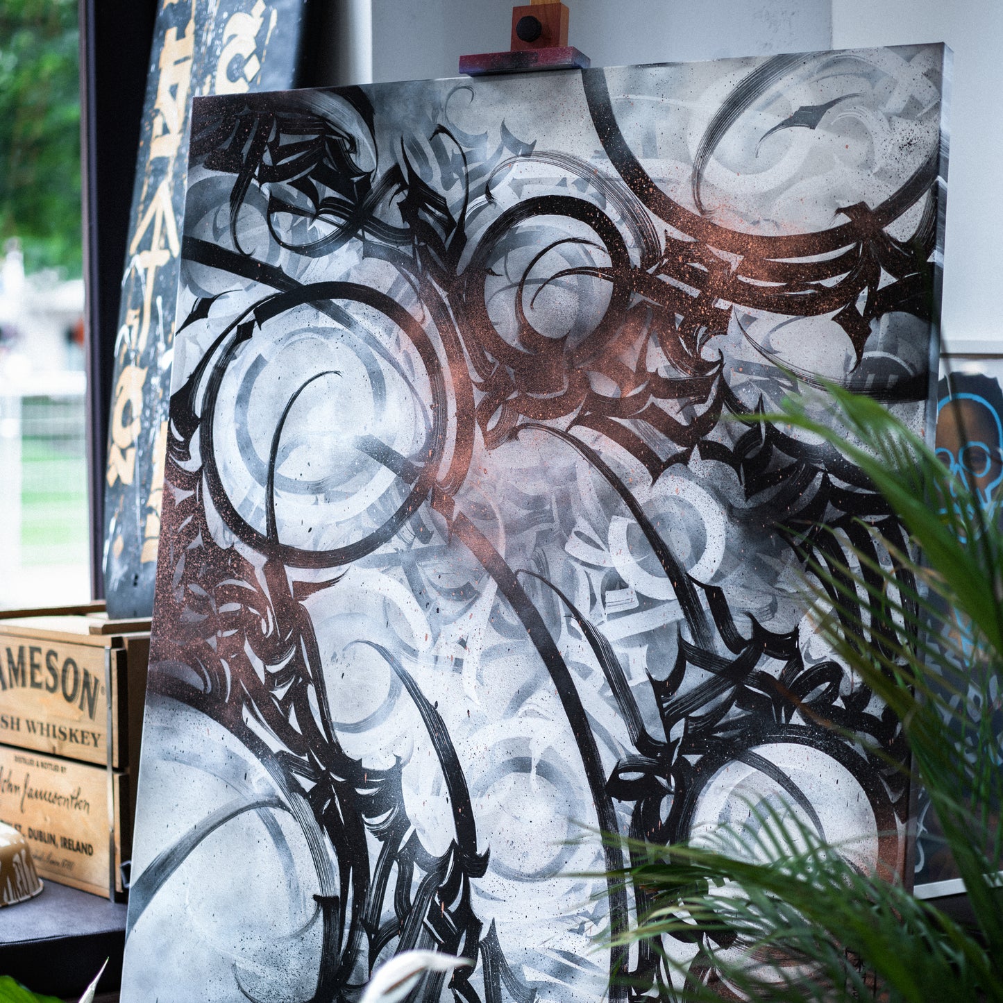 Acrylic canvas «Don’t be afraid» 90*120cm