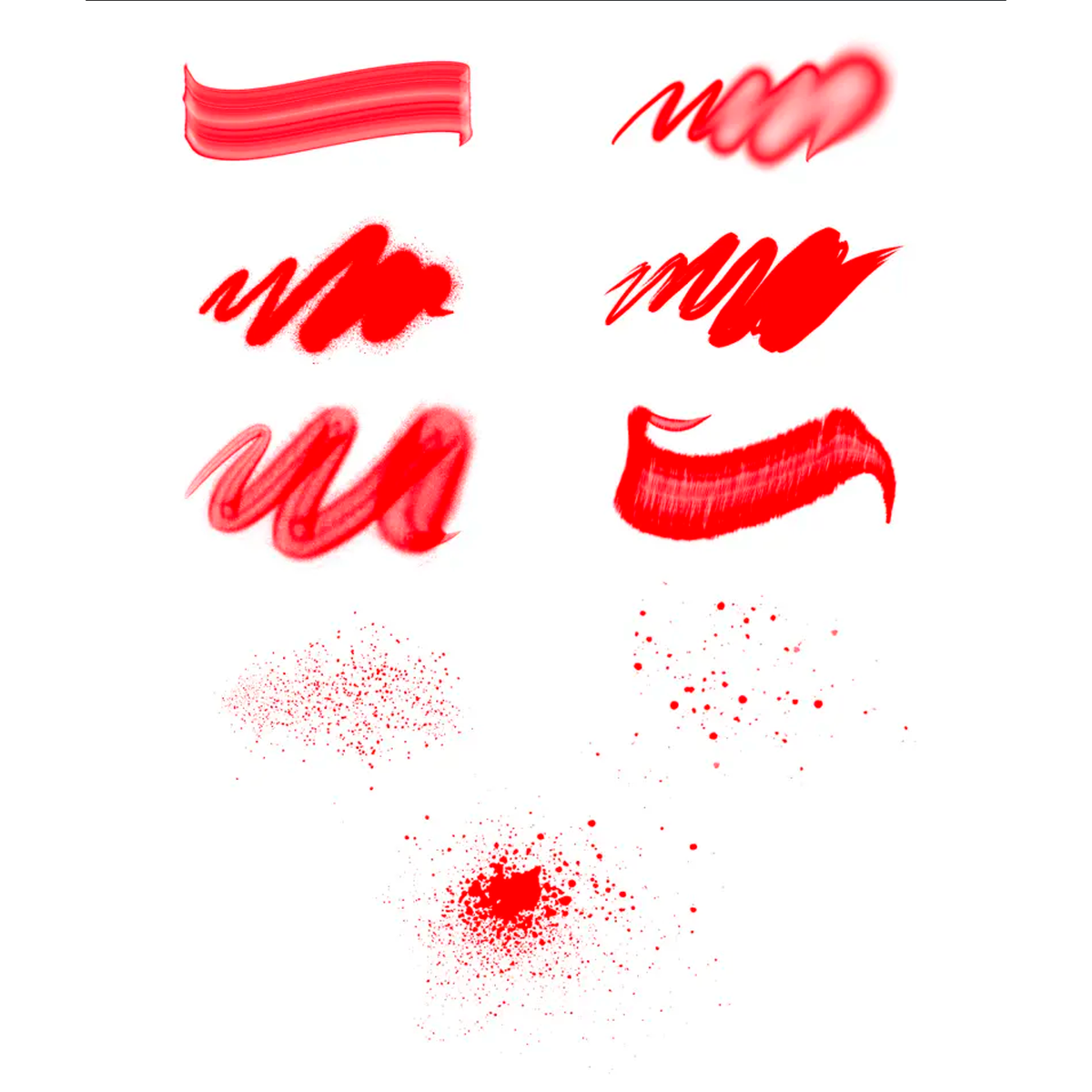 Pinsel-Paket — Kalligrafie- und Lettering-Pinsel für Procreate