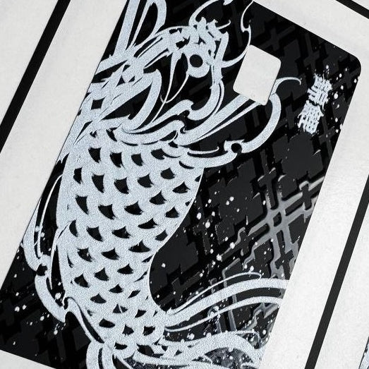 Bank Card Sticker «CARP KOI»