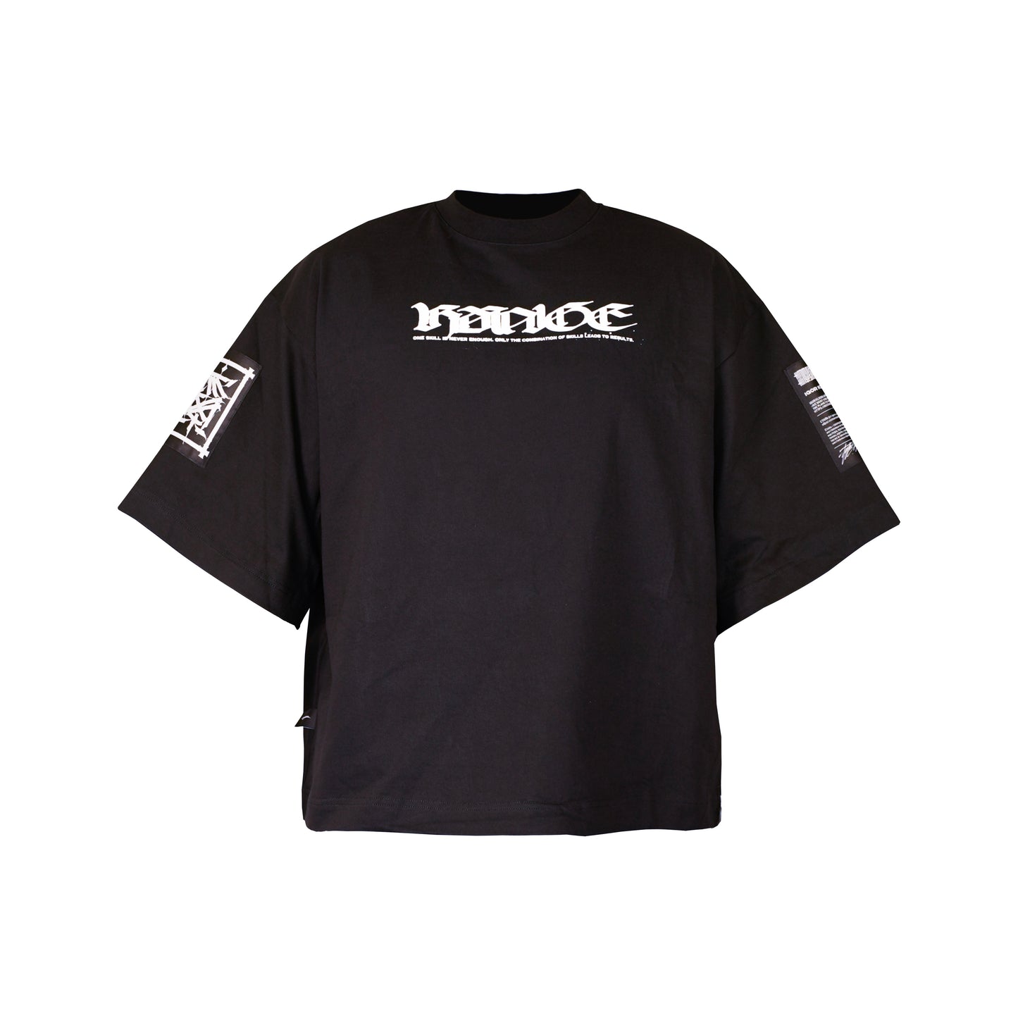 Oversize crop t-shirt "RANGE"