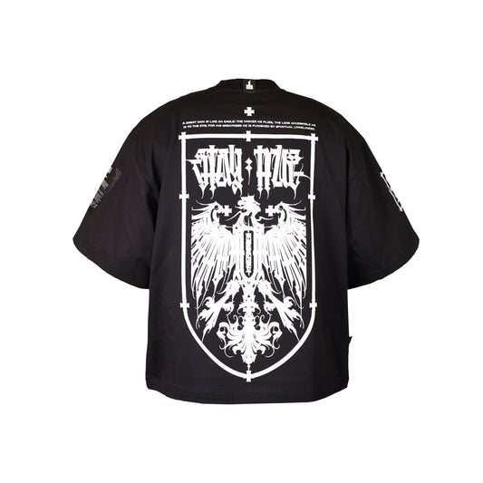 T-shirt court ample "STAY TRUE"