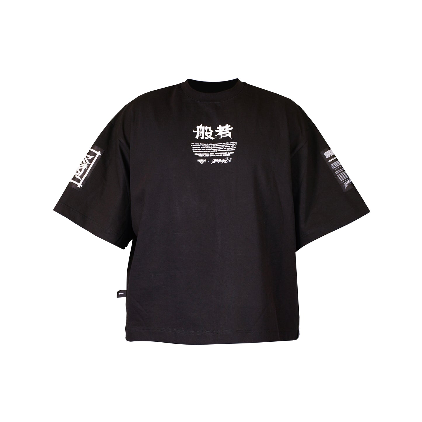 Oversize crop t-shirt "HANNYA"