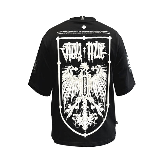 Oversize t-shirt "STAY TRUE"