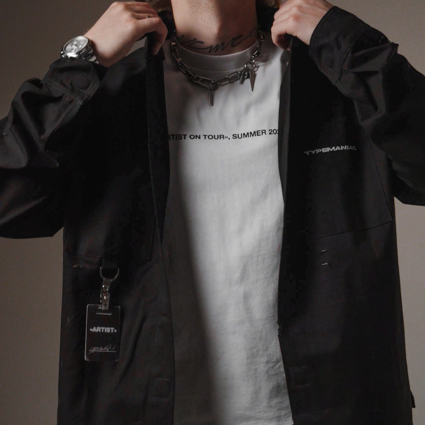 Shirt "Artist on tour" black