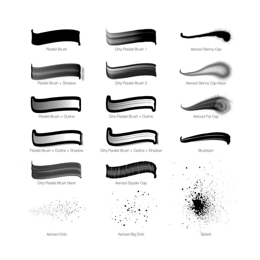 Brush Pack — Calligraphy & Lettering Brushes for Procreate